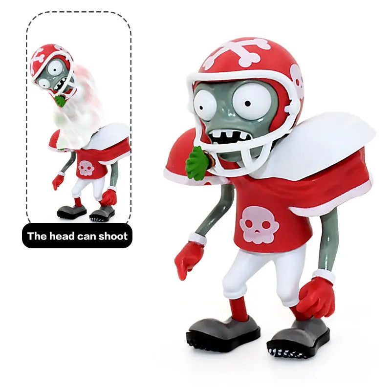 1pcs New PLANTS VS ZOMBIES PVZ Pea Shooter Boss Action Figure Model Toy Dolls Shooting Dave Allstar Toy Kids Gifts For Boys