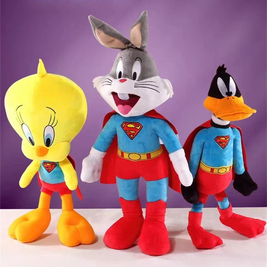 Peluches Looney Tunes Superman | De 32 cm à 42 cm