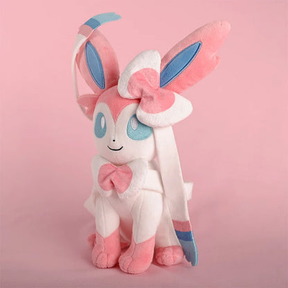 Peluche Pokémon Évoli Évolutions - Jolteon, Mentali, Noctali, Givrali, Phyllali, Nymphali