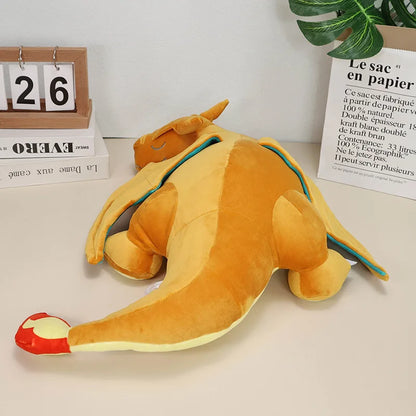 Peluche Pokemon DRACAUFEU | CHARIZARD sleeping 23 cm ou 45 cm