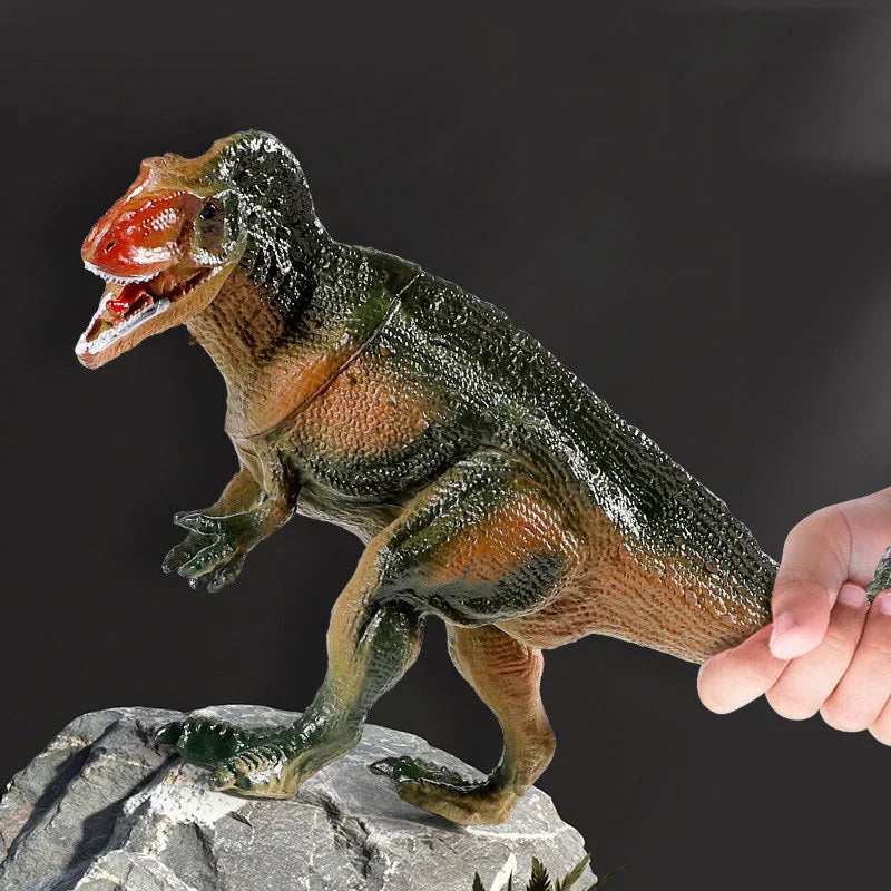 Figuras de acción de dinosaurio Jurásico de simulación, modelo Dino Park Carnotaurus Ankylosaurus Tiranosaurio Rex, juguetes de decoración, regalo para niños