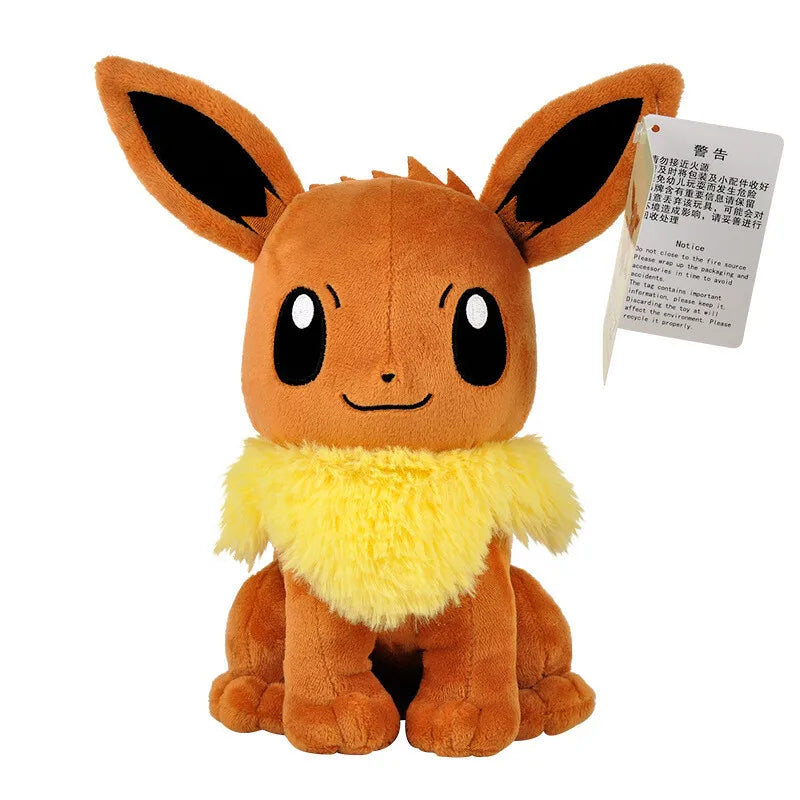 Peluche Pokémon Évoli  - Jouet Doux pour Enfants, Cadeau Anniversaire