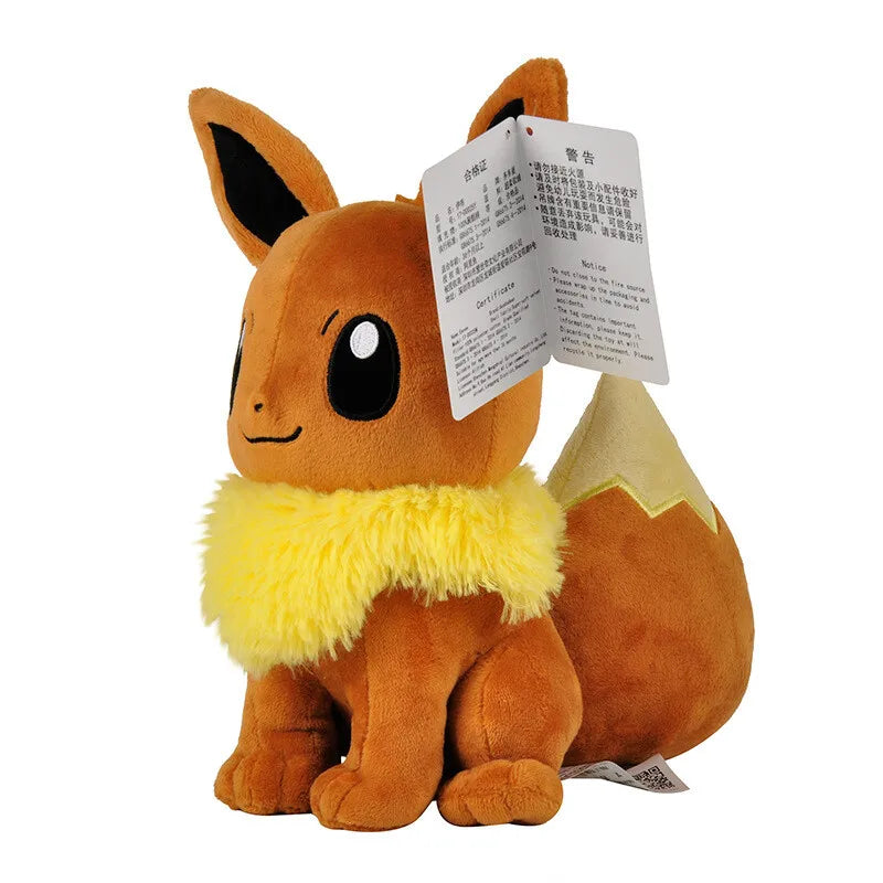 Peluche Pokémon Évoli  - Jouet Doux pour Enfants, Cadeau Anniversaire