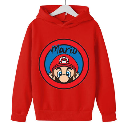 Pull pour enfants 3-12 ans Super Mario de 3 à 14 ans