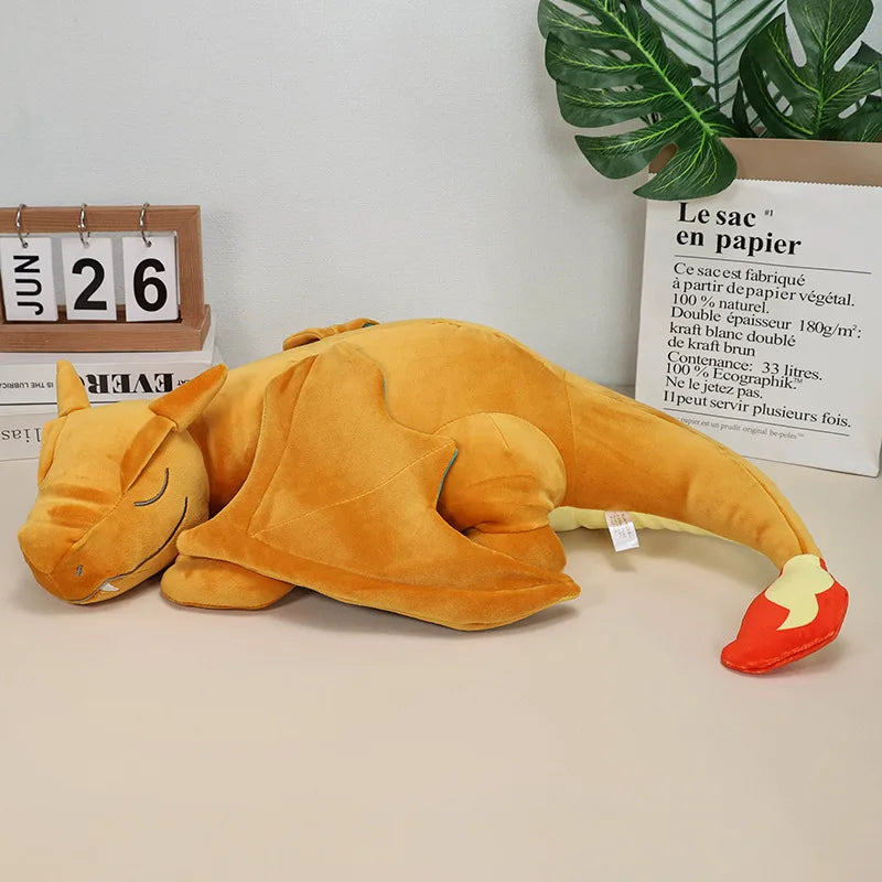 Peluche Pokemon DRACAUFEU | CHARIZARD sleeping 23 cm ou 45 cm