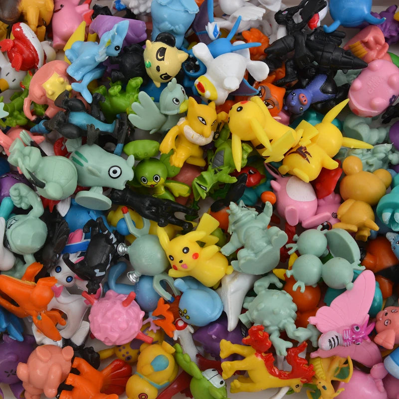 Lot Figurines Pokémon 144 Styles - Modèles Pikachu pour Décoration et Collection Enfant