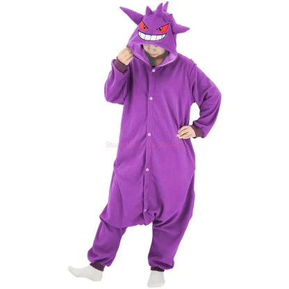 Pyjama Pokémon Gengar et Ronflex - Adulte et Enfant