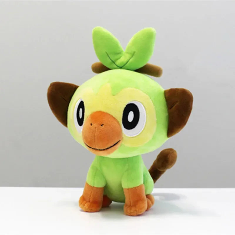 Peluche Pokémon 25 cm Larméléon , Flambino, Ouistempo