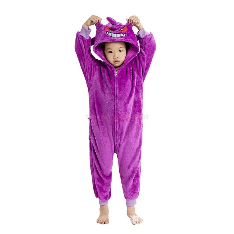 Pyjama Pokémon Gengar et Ronflex - Adulte et Enfant