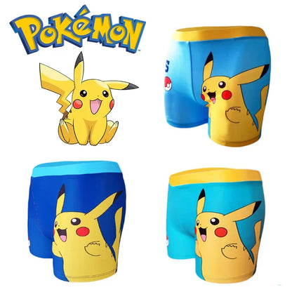 Pokemon Pikachu Costume da bagno per bambini da spiaggia per bambini Pantaloncini per bambini Costume da bagno per bambini Costume da bagno estivo Costume da bagno per bambini