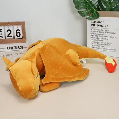 Peluche Pokemon DRACAUFEU | CHARIZARD sleeping 23 cm ou 45 cm